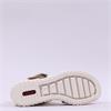 Rieker Woven Strap Wedge Sandal - Beige Multi